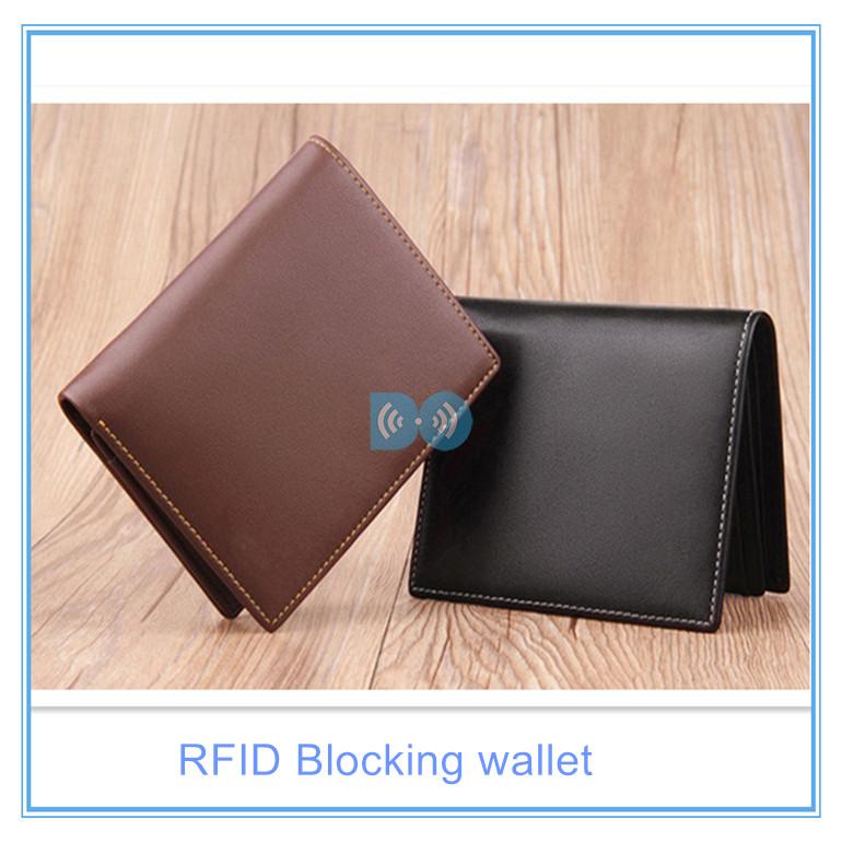Wallet with card protection secured credit card wallet